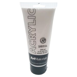Art Materials Acrylic 200ml Titanium White
