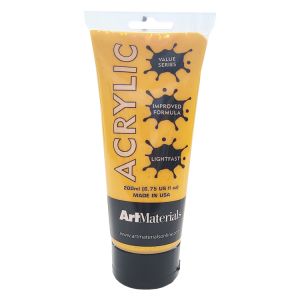 Art Materials Acrylic 200ml Cadmium Yellow Deep Hue