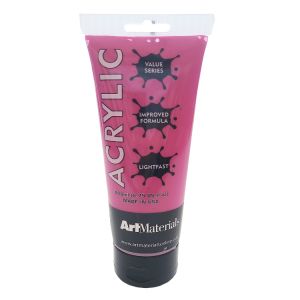 Art Materials Acrylic 200ml Primary Magenta