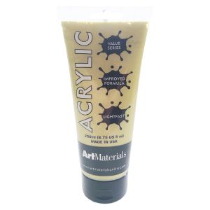 Art Materials Acrylic 200ml Gold