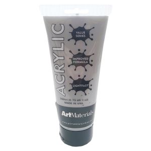 Art Materials Acrylic 200ml Neutral Gray