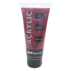Art Materials Acrylic 200ml Alizarin Crimson