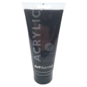 Art Materials Acrylic 200ml Ivory Black