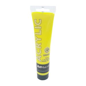 Art Materials Acrylic 75ml Neon Yellow