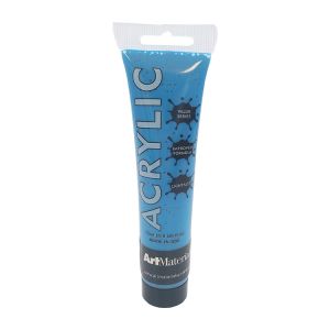 Art Materials Acrylic 75ml Neon Blue