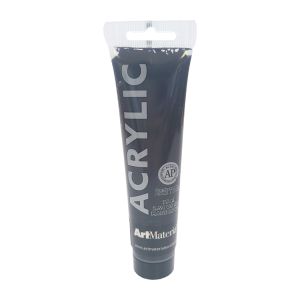 Art Materials Acrylic 75ml Ivory Black