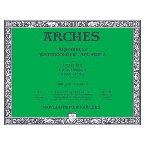 Arches Watercolor Block Cold Press 140lb 8x10