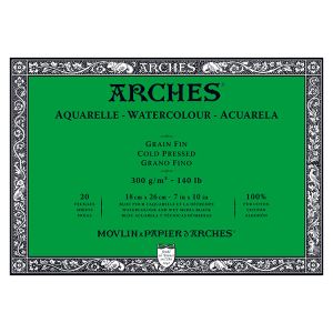 Arches Watercolor Block Cold Press 140lb 7x10