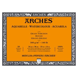 Arches Watercolor Block Rough 140lb 10x14