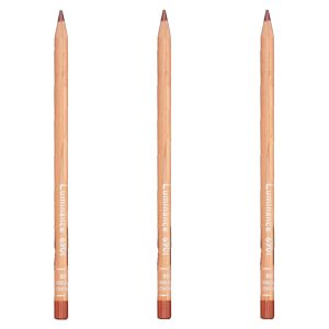 Caran d'Ache Luminance Pencil Burnt Sienna Box of 3