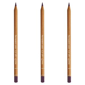 Caran d'Ache Luminance Pencil Light Aubergine Box of 3