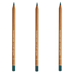 Caran d'Ache Luminance Pencil Malachite Green Box of 3