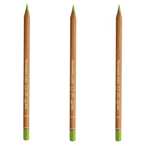 Caran d'Ache Luminance Pencil Spring Green Box of 3
