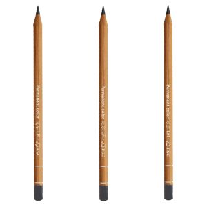 Caran d'Ache Luminance Pencil Paynes Grey 60% Box of 3