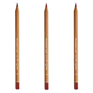 Caran d'Ache Luminance Pencil Alizarin Crimson Hue Box of 3