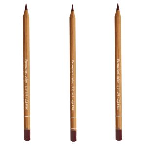 Caran d'Ache Luminance Pencil Crimson Aubergine Box of 3