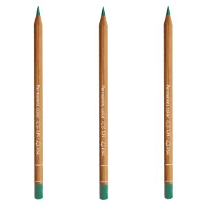 Caran d'Ache Luminance Pencil Dark English Green Box of 3