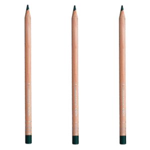 Caran d'Ache Luminance Pencil Dark Sap Green Box of 3
