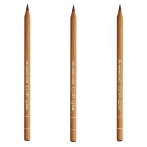 Caran d'Ache Luminance Pencil Burnt Sienna 50% Box of 3