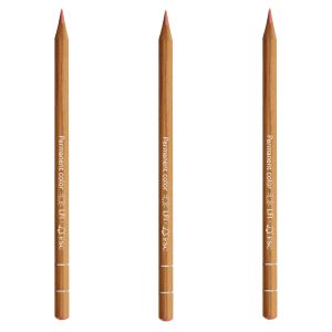 Caran d'Ache Luminance Pencil Burnt Ochre 50% Box of 3