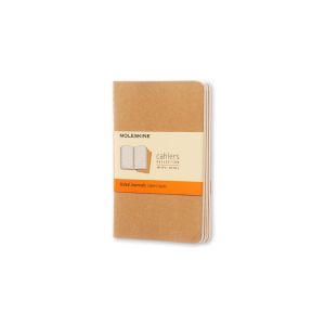 Moleskine Cahier Kraft Ruled 3.5x5.5