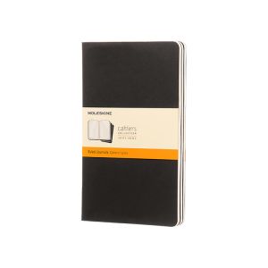Moleskine Cahier Black Ruled 5x8.25