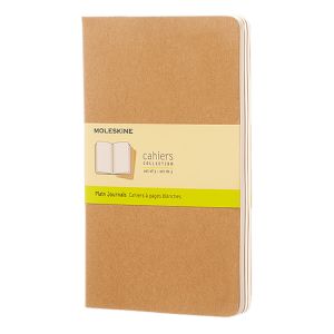 Moleskine Cahier Kraft Plain 5x8.25