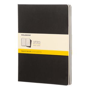 Moleskine Cahier Black Grid 7.5x10