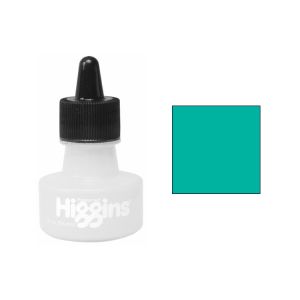 Higgins Pigmented Drawing Ink Green 1oz