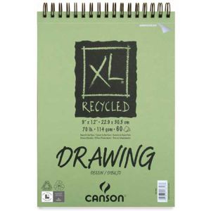 Canson XL Recycled Drawing Pad 9x12