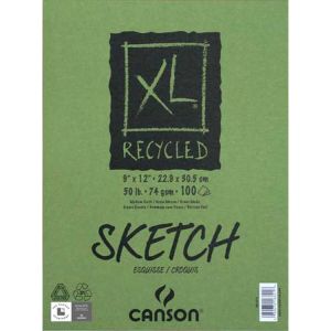 Canson XL Recycled Sketch Pad 3.5x5.5