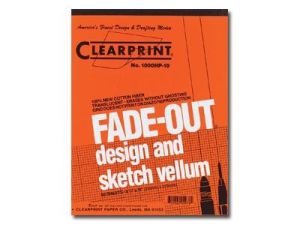Clearprint Design Vellum 1000H Grid 4x4 17x22