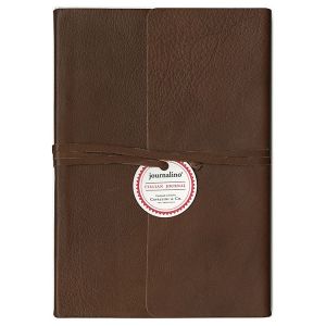 Journalino Slim 5x7 Brown Leather Journal