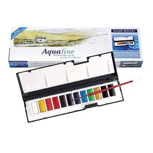 Daler Rowney Aquafine Watercolor Whole Pan Set