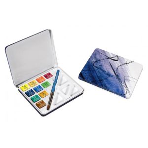 Daler Rowney Aquafine Watercolor Mini Travel Tin