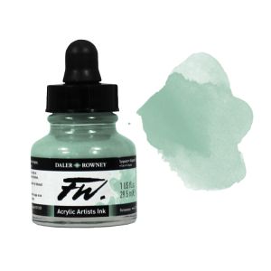 Daler Rowney FW Acrylic Ink 1oz Shimmering Green