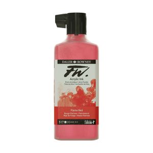 Daler Rowney FW Acrylic Artists Ink 6oz Flame Red