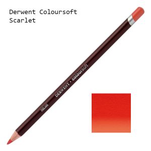 Derwent Coloursoft Pencil Scarlet