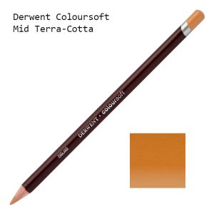 Derwent Coloursoft Pencil Mid Terra