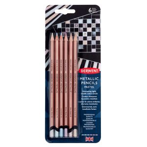 Derwent Metallic Pastel 6-color Set