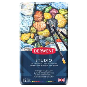 Derwent Studio Pencil 12 Set Tin