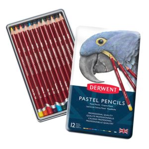 Derwent Pastel Pencil 12 Set Tin
