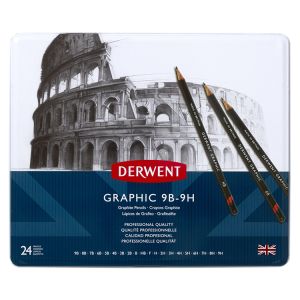 Derwent Graphic Pencil Set of 24