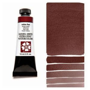 Daniel Smith Extra Fine Watercolor Indian Red 15ml