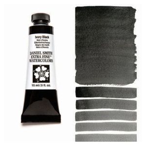 Daniel Smith Extra Fine Watercolor Ivory Black 15ml