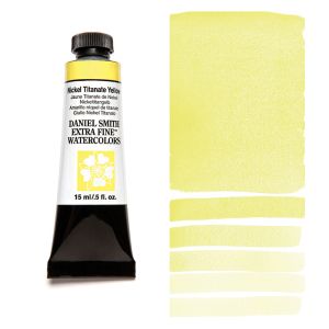 Daniel Smith Extra Fine Watercolor Nickel Titanate Yellow 15ml ⚠️