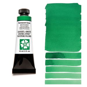Daniel Smith Extra Fine Watercolor Permanent Green 15ml