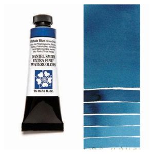 Daniel Smith Extra Fine Watercolor Phthalo Blue Green Shade 15ml