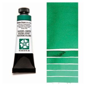 Daniel Smith Extra Fine Watercolor Phthalo Green Blue Shade 15ml