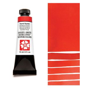 Daniel Smith Extra Fine Watercolor Quinacridone Pyrrole Scarlet 15ml